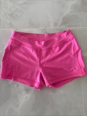bebe Bright Pink Athletic Shorts